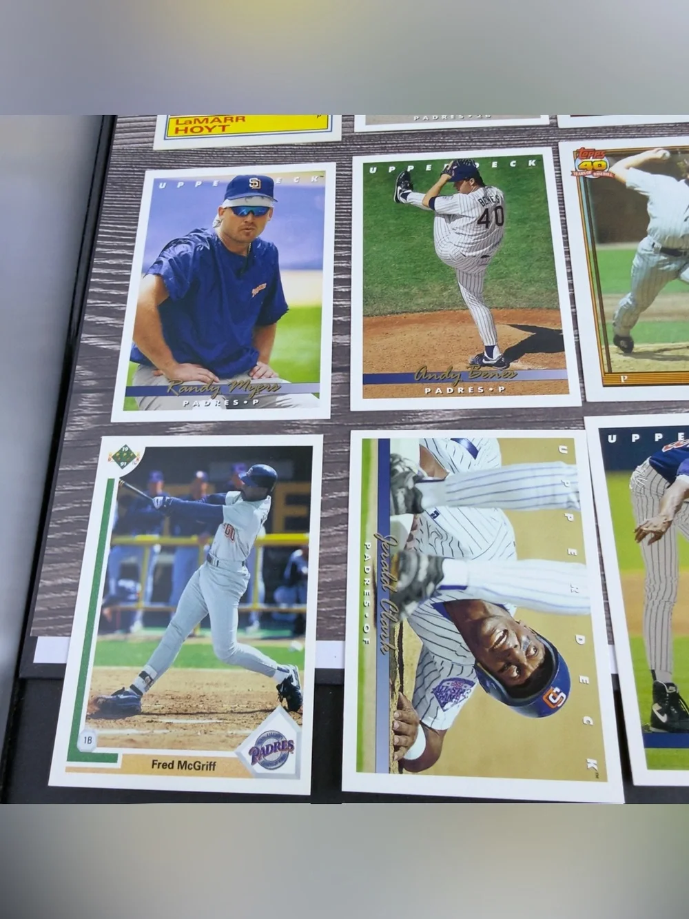 San Diego Padres Baseball Card Lot (24) Tony Gwynn McGriff Kruk